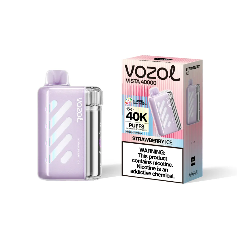Vozol Vista 40K 40000 Puffs Disposable Vape STRAWBERRY ICE